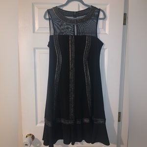 Black formal dress size 10